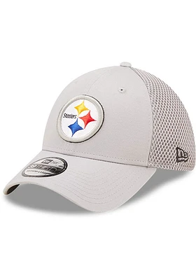 New Era Pittsburgh Steelers Mens Team Neo 39THIRTY Flex Hat