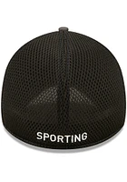 New Era Sporting Kansas City Mens Black Camo 39THIRTY Flex Hat