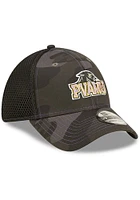 New Era Prairie View A&M Panthers Mens Black Camo 39THIRTY Flex Hat