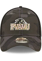 New Era Prairie View A&M Panthers Mens Black Camo 39THIRTY Flex Hat