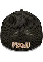 New Era Prairie View A&M Panthers Mens Black Camo 39THIRTY Flex Hat