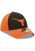 New Era Texas Longhorns Mens Burnt Orange Classic 39THIRTY Flex Hat