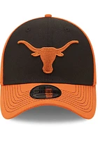 New Era Texas Longhorns Mens Burnt Orange Classic 39THIRTY Flex Hat