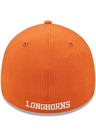 New Era Texas Longhorns Mens Burnt Orange Classic 39THIRTY Flex Hat
