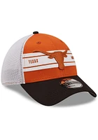 New Era Texas Longhorns Mens Burnt Orange Team Banded 39THIRTY Flex Hat