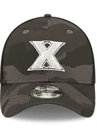 New Era Xavier Musketeers Mens Black Camo 39THIRTY Flex Hat