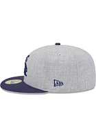 New Era Chicago White Sox Mens Grey Heather Patch 59FIFTY Fitted Hat