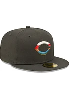 New Era Cincinnati Reds Mens Grey Color Pack Multi 59FIFTY Fitted Hat