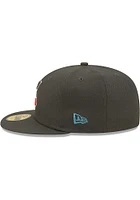 New Era Cleveland Guardians Mens Grey Color Pack Multi 59FIFTY Fitted Hat
