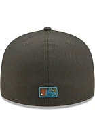 New Era Cleveland Guardians Mens Grey Color Pack Multi 59FIFTY Fitted Hat