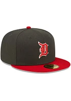 New Era Detroit Tigers Mens Grey 2T Color Pack 59FIFTY Fitted Hat