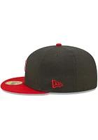 New Era Detroit Tigers Mens Grey 2T Color Pack 59FIFTY Fitted Hat