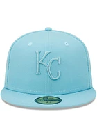 New Era Kansas City Royals Mens Blue Color Pack 59FIFTY Fitted Hat