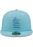 New Era St Louis Cardinals Mens Blue Color Pack 59FIFTY Classic Fitted Hat