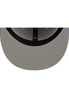 New Era Philadelphia 76ers Mens Grey Heather Patch 59FIFTY Fitted Hat