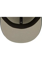 New Era Baylor Bears Mens Grey Heather Patch 59FIFTY Fitted Hat