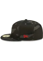 New Era Cincinnati Bearcats Mens Black Camo 59FIFTY Fitted Hat