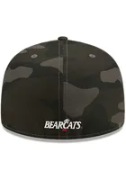 New Era Cincinnati Bearcats Mens Black Camo 59FIFTY Fitted Hat