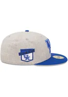 New Era Kentucky Wildcats Mens Grey Heather Patch 59FIFTY Fitted Hat