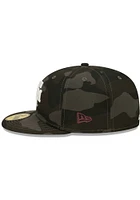 New Era Texas A&M Aggies Mens Black Camo 59FIFTY Fitted Hat