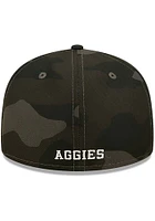 New Era Texas A&M Aggies Mens Black Camo 59FIFTY Fitted Hat