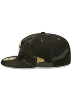 New Era Pittsburgh Steelers Mens Black Camo 59FIFTY Fitted Hat
