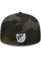 New Era Sporting Kansas City Mens Black Camo 59FIFTY Fitted Hat