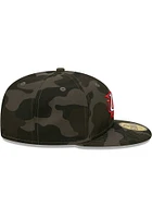 New Era Team USA Mens Black Camo 59FIFTY Fitted Hat