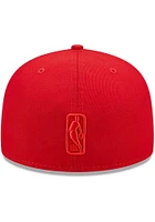 New Era Detroit Pistons Mens Red Color Pack 59FIFTY Fitted Hat