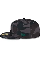 New Era Michigan State Spartans Mens Black Camo 59FIFTY Fitted Hat
