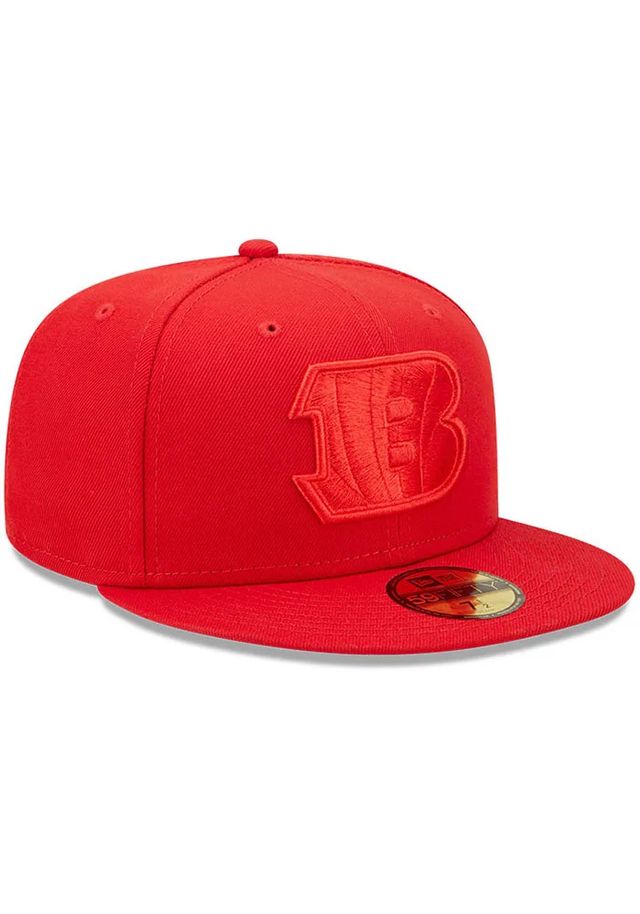 New Era Cincinnati Bengals Mens Red Color Pack 59FIFTY Fitted Hat