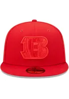 New Era Cincinnati Bengals Mens Red Color Pack 59FIFTY Fitted Hat