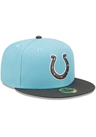 New Era Indianapolis Colts Mens 2T Color Pack 59FIFTY Fitted Hat