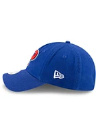 New Era Philadelphia 76ers Blue Back Half 9TWENTY Womens Adjustable Hat