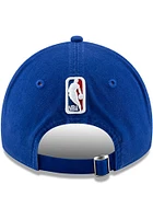 New Era Philadelphia 76ers Blue Back Half 9TWENTY Womens Adjustable Hat