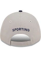 New Era Sporting Kansas City Grey JR The League 9FORTY Youth Adjustable Hat