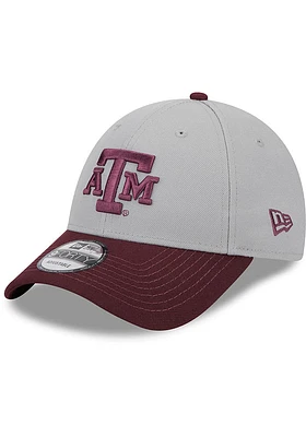 New Era Texas A&M Aggies Grey JR The League 9FORTY Youth Adjustable Hat