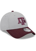 New Era Texas A&M Aggies Grey JR The League 9FORTY Youth Adjustable Hat