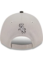 New Era Chicago White Sox Grey JR The League 9FORTY Adjustable Toddler Hat