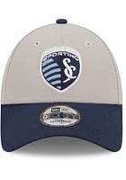 New Era Sporting Kansas City Grey JR The League 9FORTY Adjustable Toddler Hat