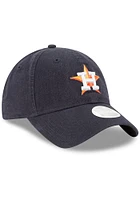 New Era Houston Astros Navy Blue Core Classic 9TWENTY Womens Adjustable Hat