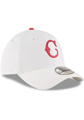 New Era Cincinnati Reds Mens White 2022 Field of Dreams Game 39THIRTY Flex Hat