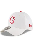 New Era Cincinnati Reds Mens White 2022 Field of Dreams Game 39THIRTY Flex Hat