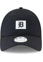 New Era Detroit Tigers Navy Blue Sleekest Fan 9TWENTY Womens Adjustable Hat