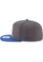 New Era Los Angeles Rams Graphite Retro Helmet 2T Heather 9FIFTY Mens Snapback Hat