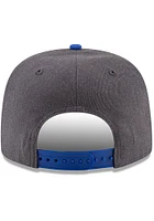 New Era Los Angeles Rams Graphite Retro Helmet 2T Heather 9FIFTY Mens Snapback Hat