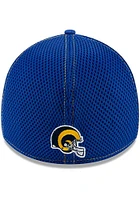 New Era Los Angeles Rams Mens Blue Retro Helmet Neo 39THIRTY Flex Hat