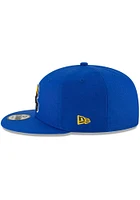 New Era Los Angeles Rams Blue Retro Helmet 9FIFTY Mens Snapback Hat