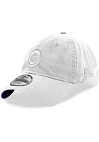 New Era Chicago Cubs Blue UV Tonal Core Classic 9TWENTY Adjustable Hat - White