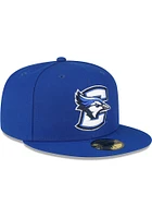 New Era Creighton Bluejays Mens Blue 59FIFTY Fitted Hat